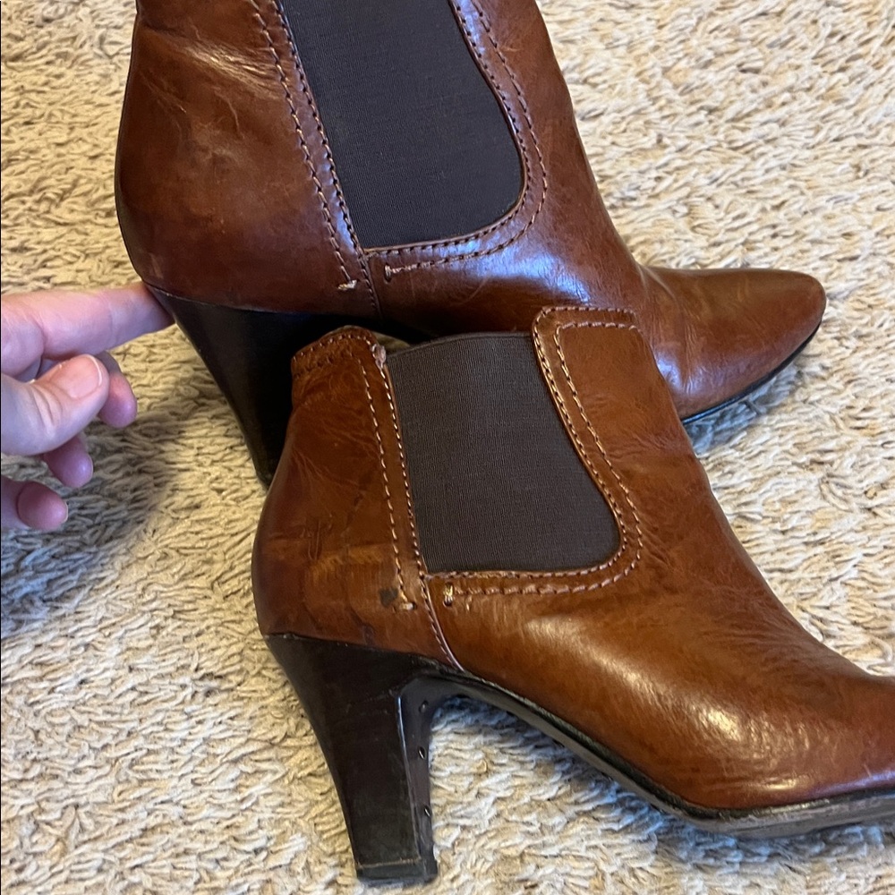 Frye Brown Ankle Boots - Picture 4 of 7